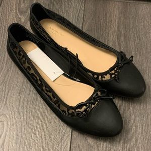 NWT Ann Taylor Factory Ballet Flats